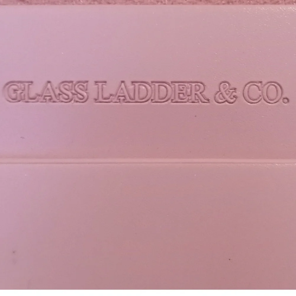 New. Glass Ladder & Co. Blush Pink Portfolio Bag Tote. - Picture 5 of 6